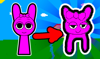 Sprunki: Merge Sprunki Paint Mod Phase