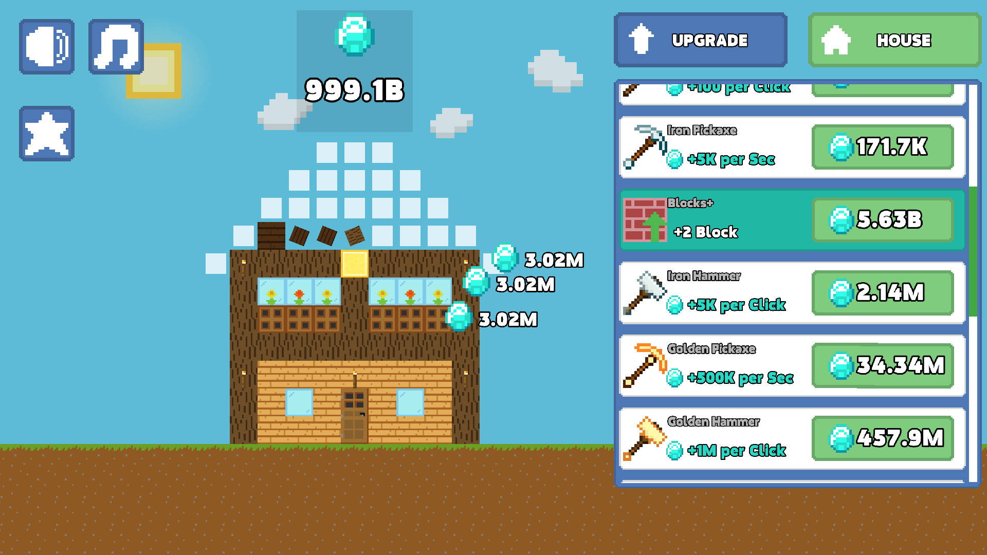 Simulator Builder Skyblock screenshot