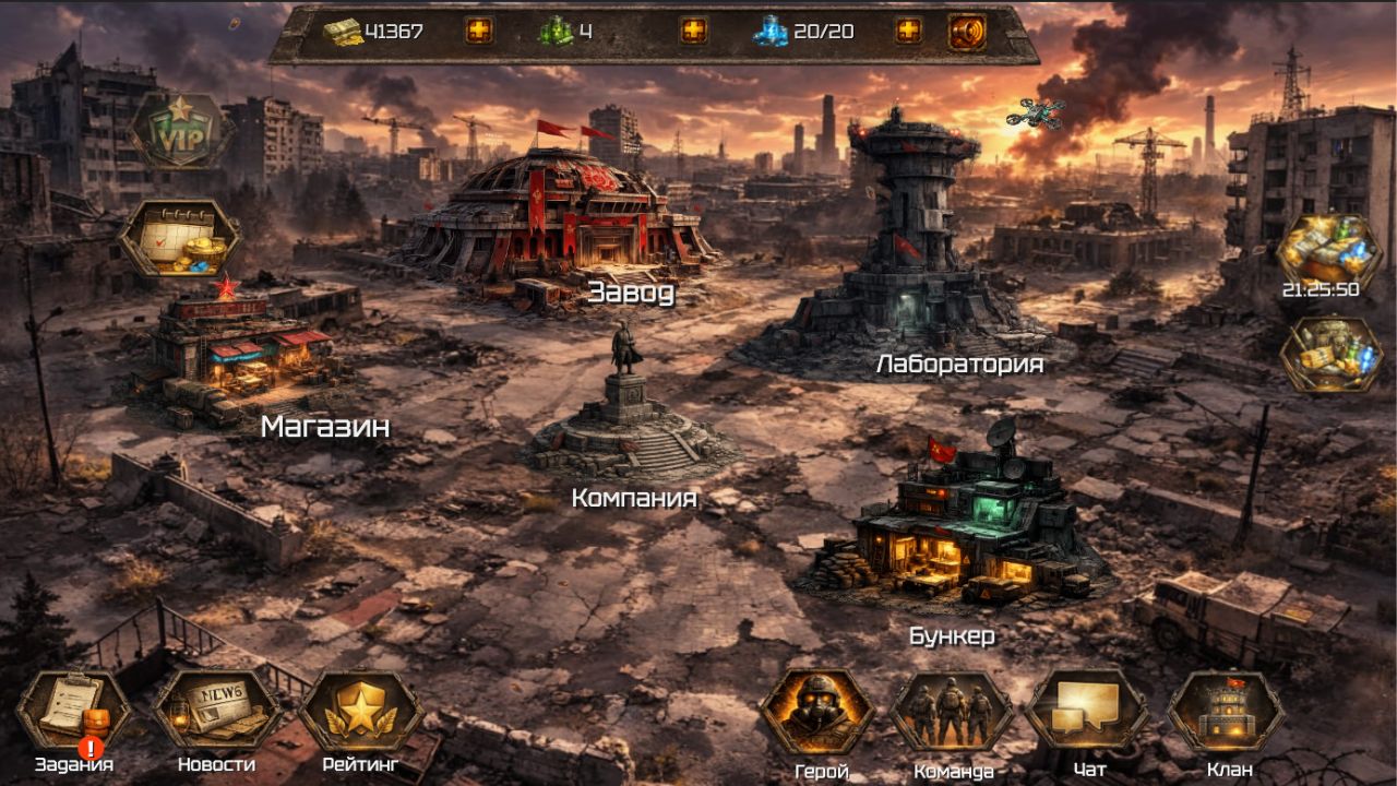 Красная зона: выживание — screenshot 1