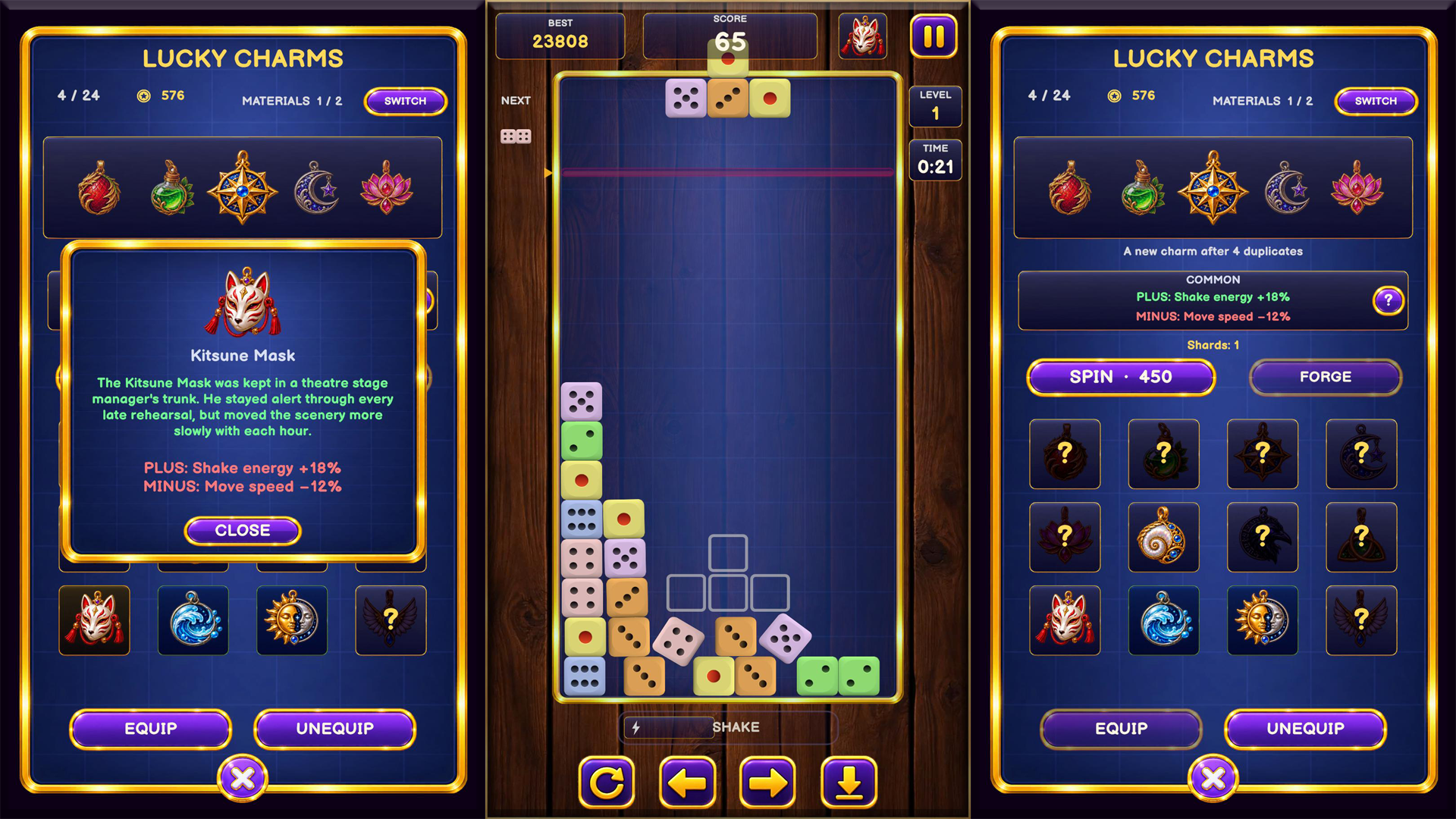 Dice and Talismans — screenshot 2