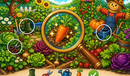 Garden Hidden Object Game