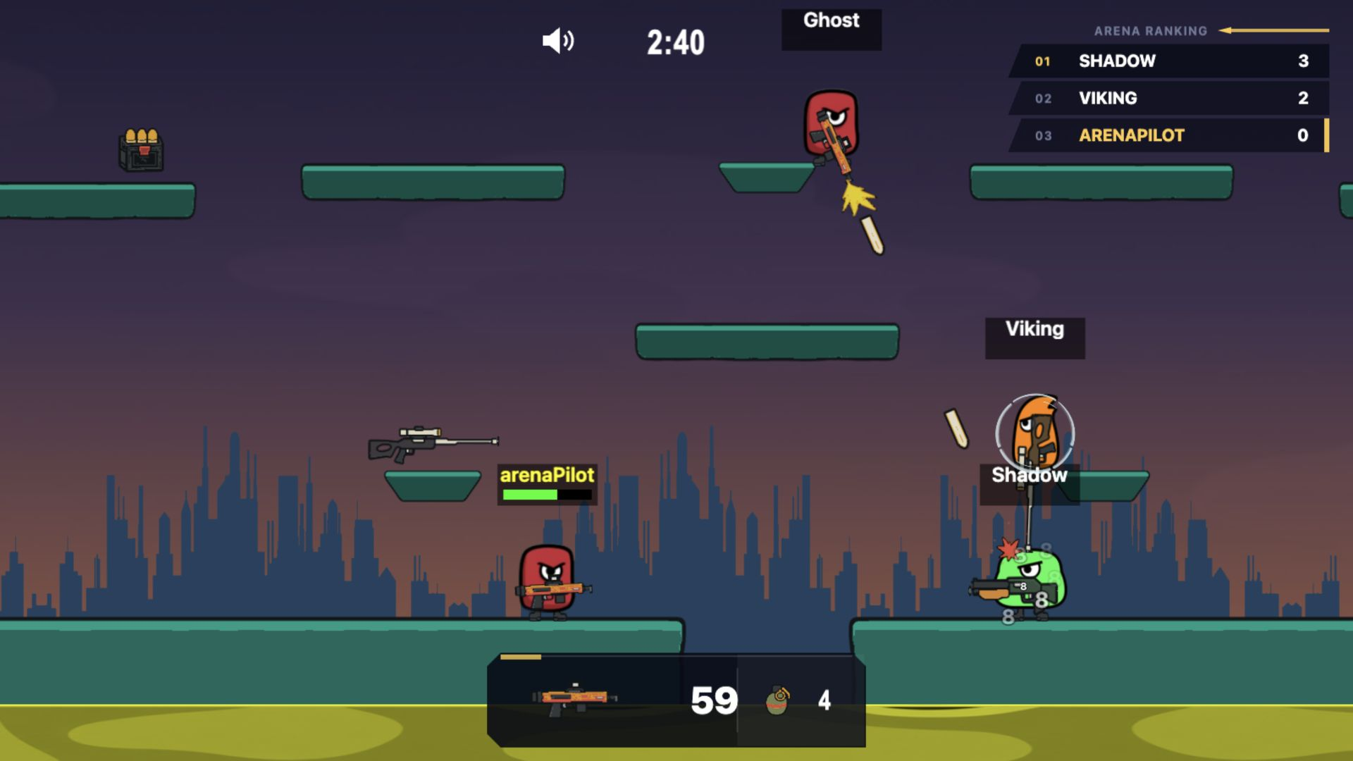 Shooter 2D Online — screenshot 1