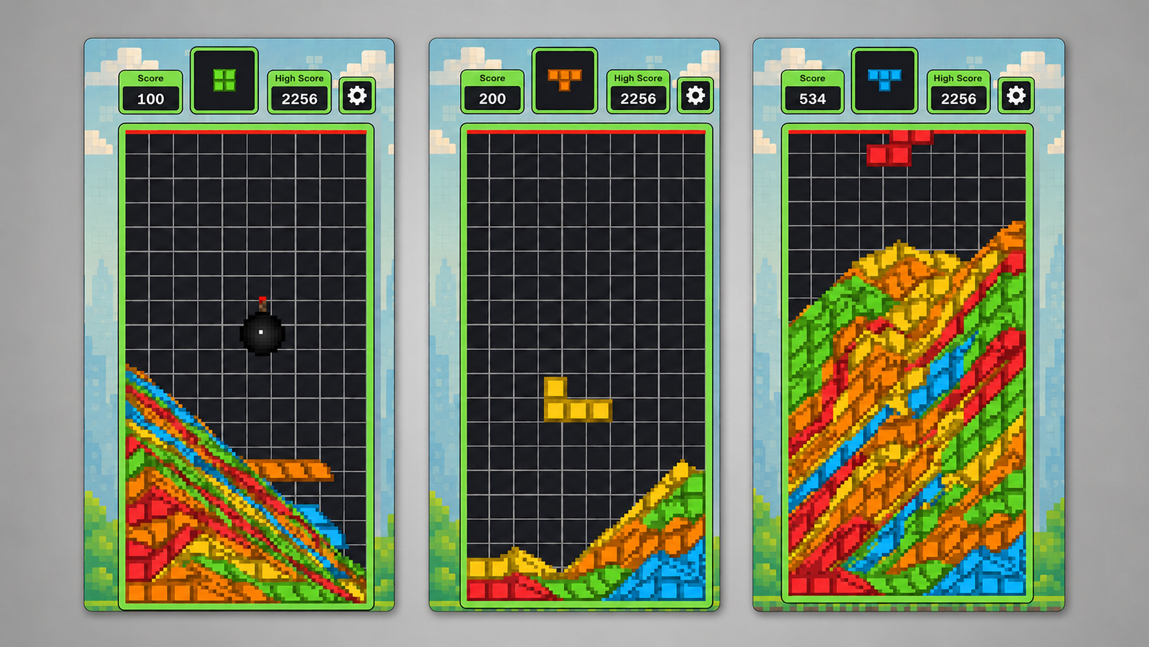 Tetrofall: Sand Blocks — screenshot 2