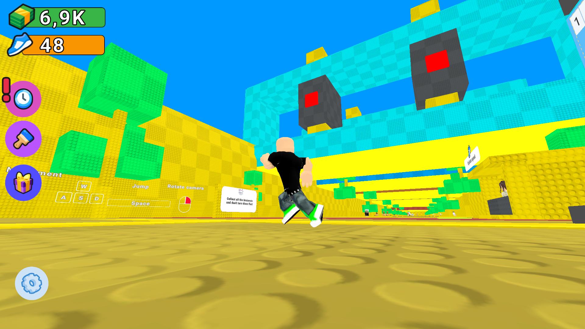 Obby: Collect Brainrots and dont't hit the press — screenshot 2