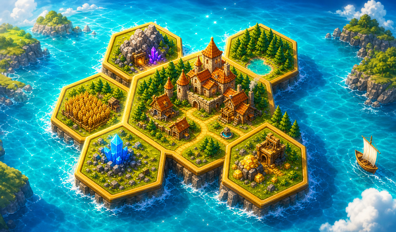 Hex Colonies: Strategy game cover