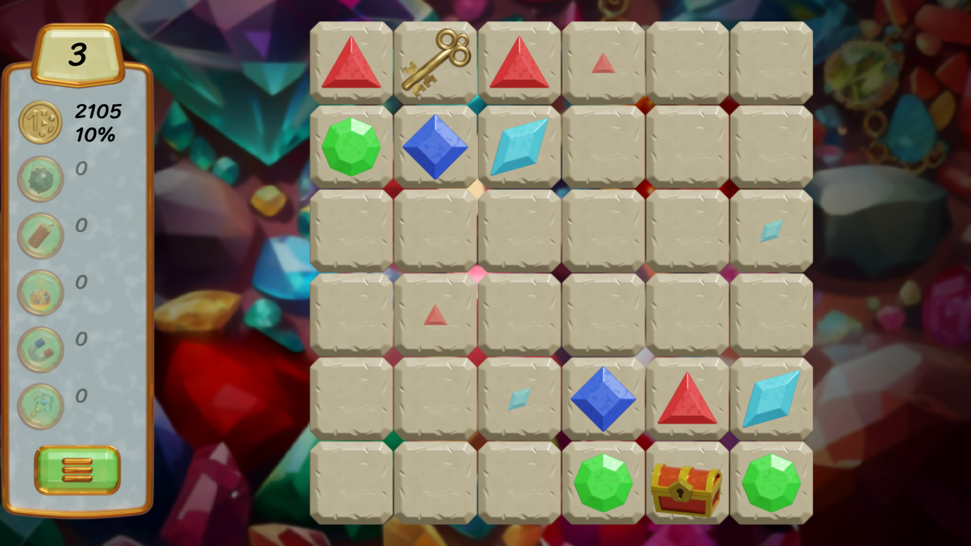Gems 2: match 3 screenshot