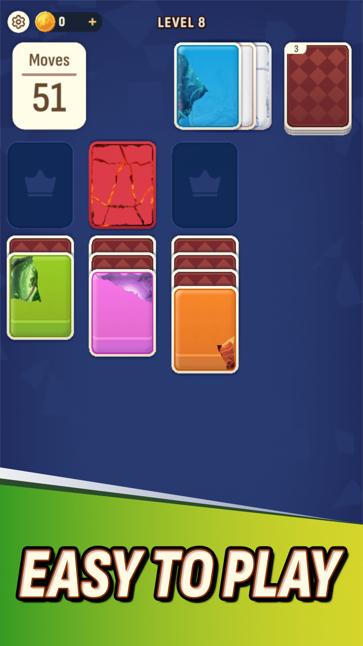 Puzzle Solitaire Picture Match screenshot 9