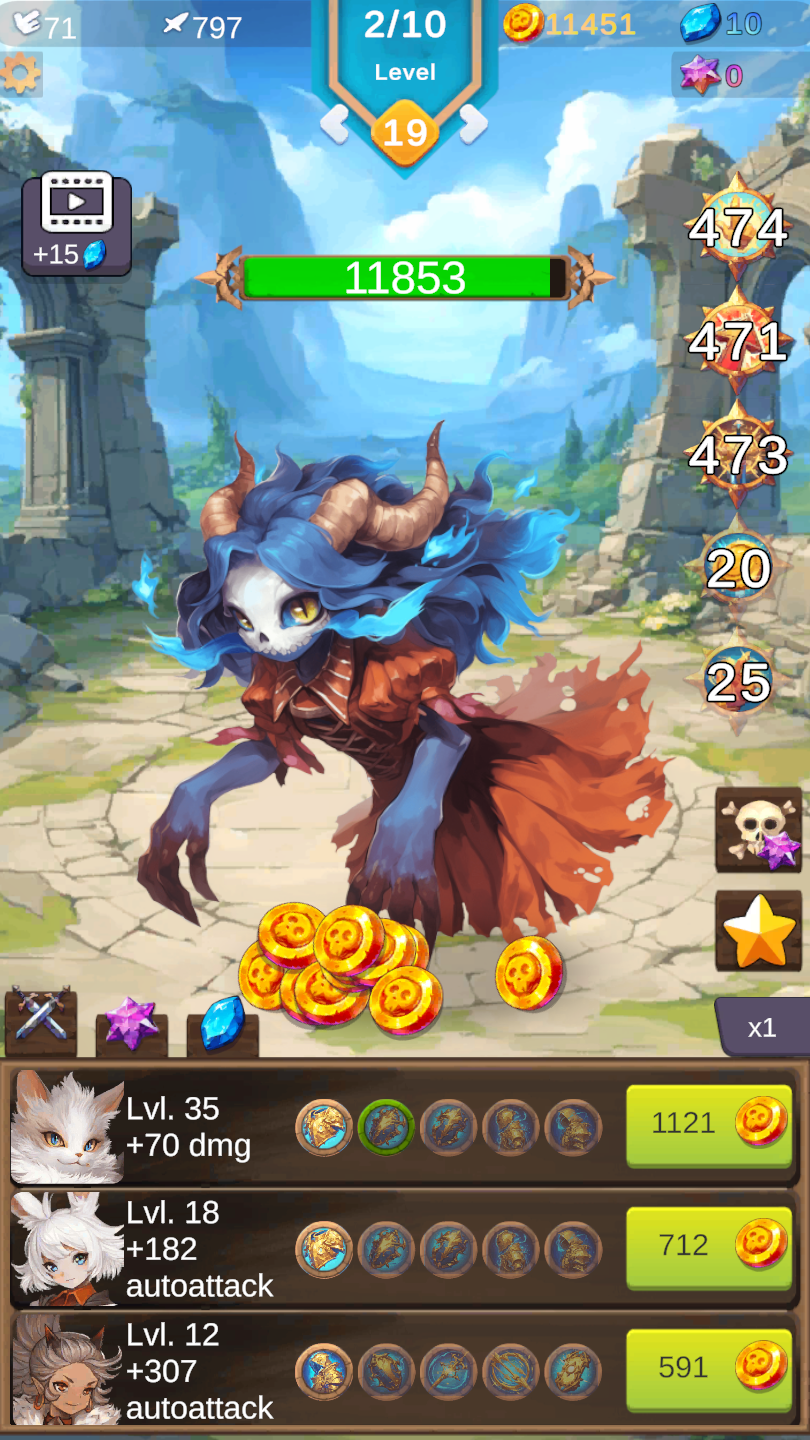 Anima Saga - Clicker RPG screenshot 11