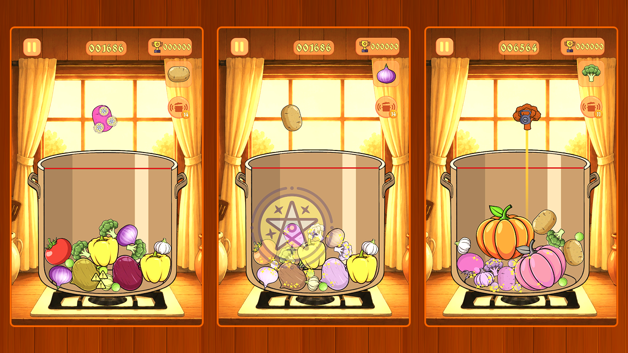 Merge Veggies: Grow the Pumpkin! — screenshot 4