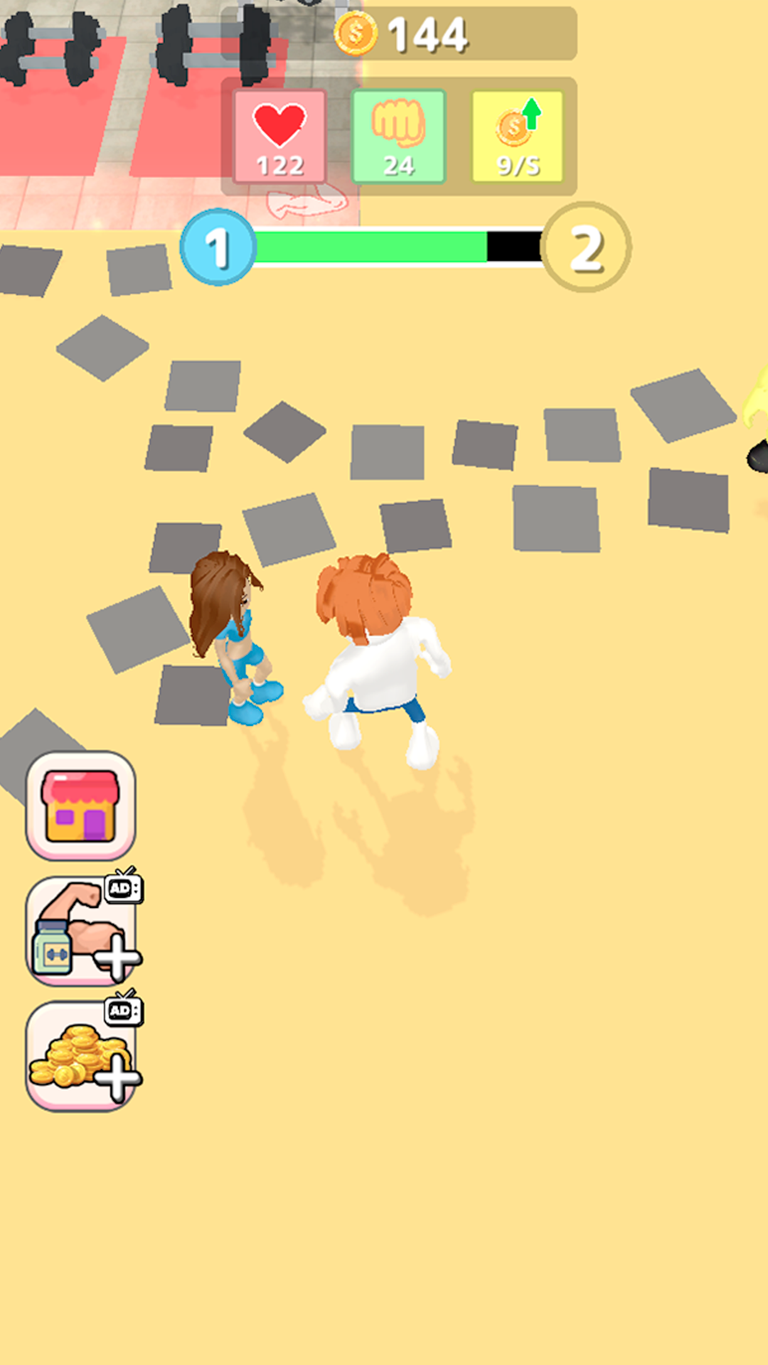 Robbie +1 Strength: Gym Clicker screenshot 5