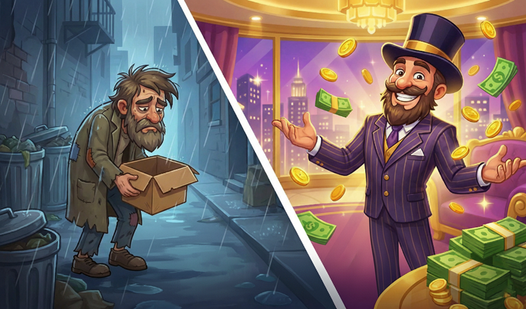 Don't Be a Bum: The Success Simulator