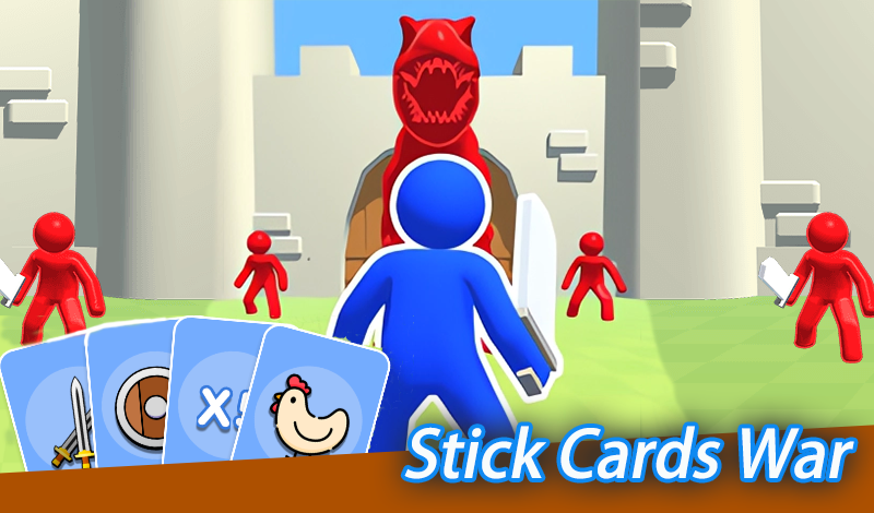 Stick Cards War game cover