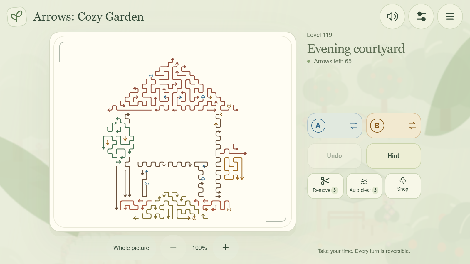 Arrows: Cozy Garden — screenshot 6