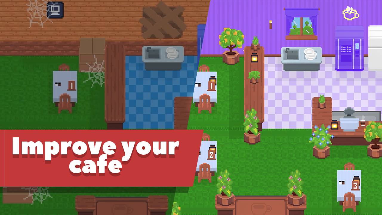 Hungry Noob: Cafe Simulator screenshot