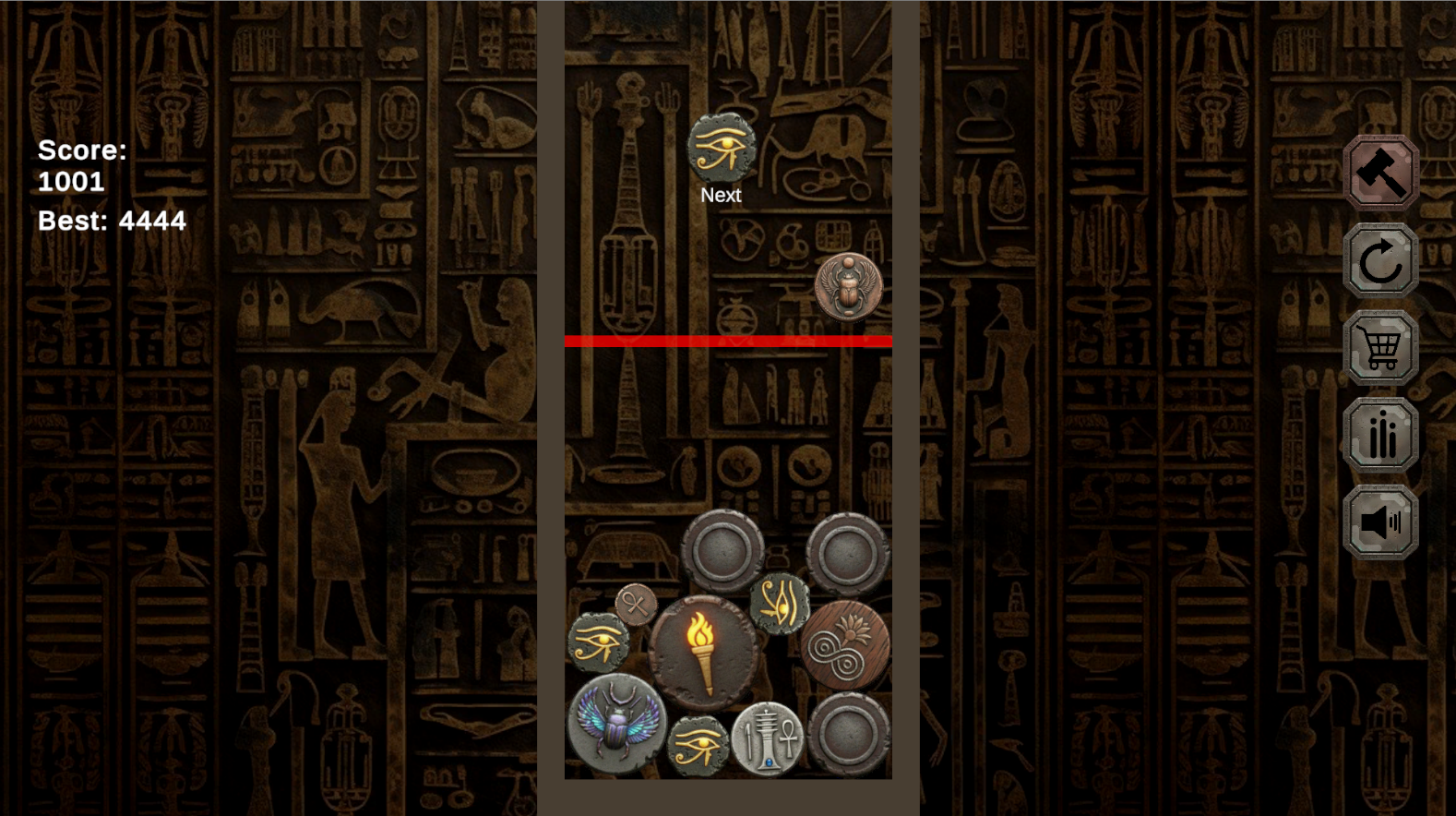 Merge of ancient coins — screenshot 2