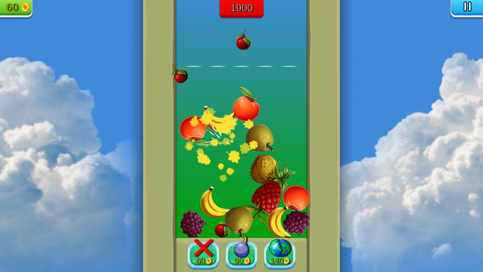Connect fruits: Fold a Strawberry! screenshot