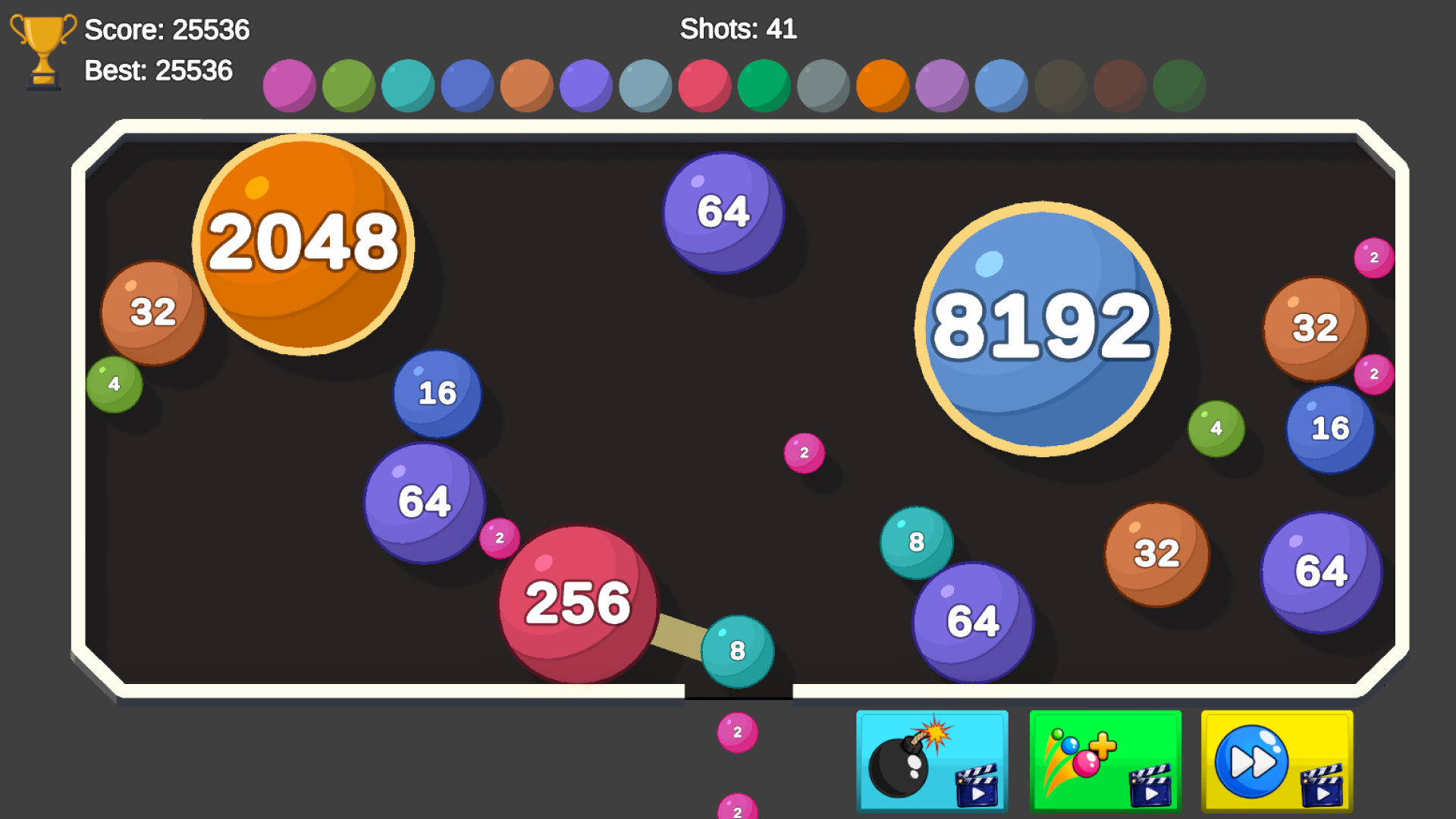 Ball merge 2048 — screenshot 3