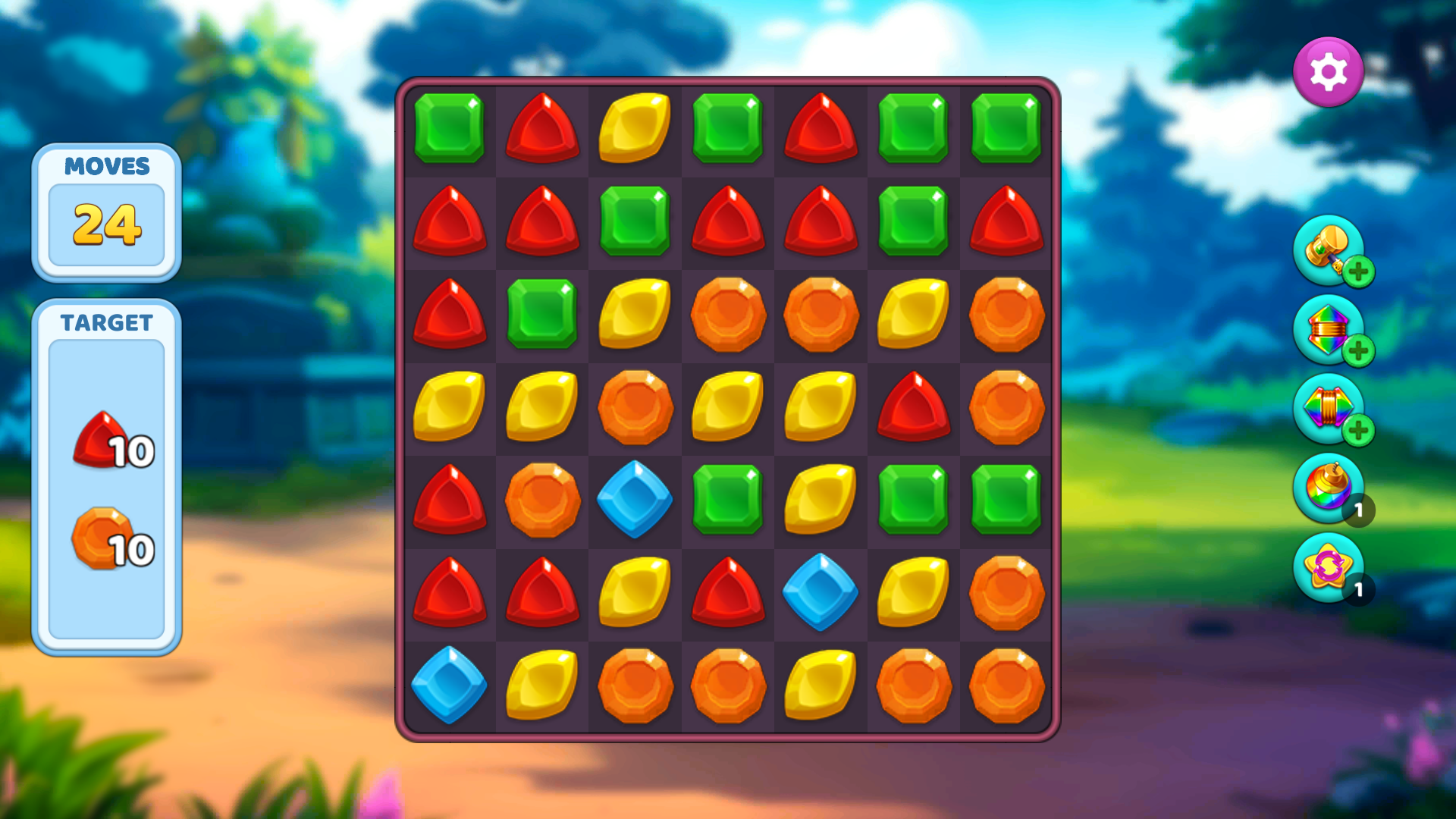 The Mystery of Jewels: Adventure - Match 3 screenshot
