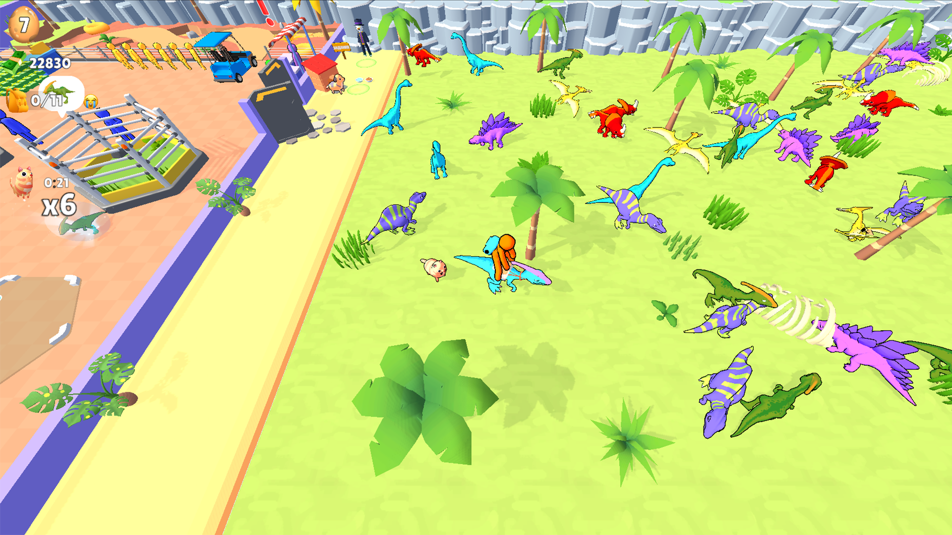 My dinosaur farm screenshot