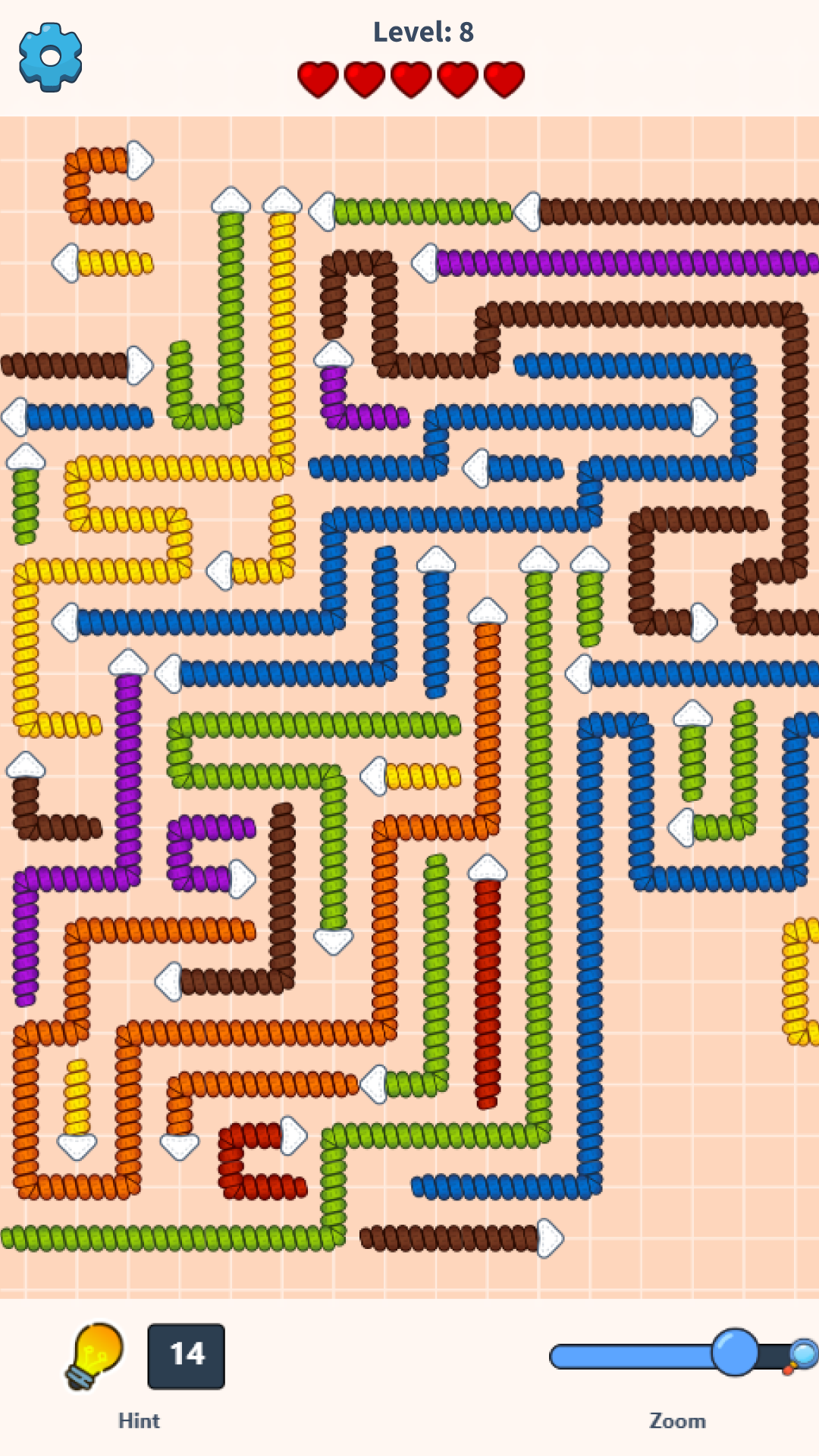 Arrow! Untangle the Yarn Ball screenshot 6