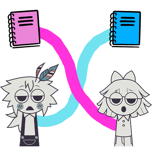 Sprunki Fundamental Paper Education Draw the Path icon