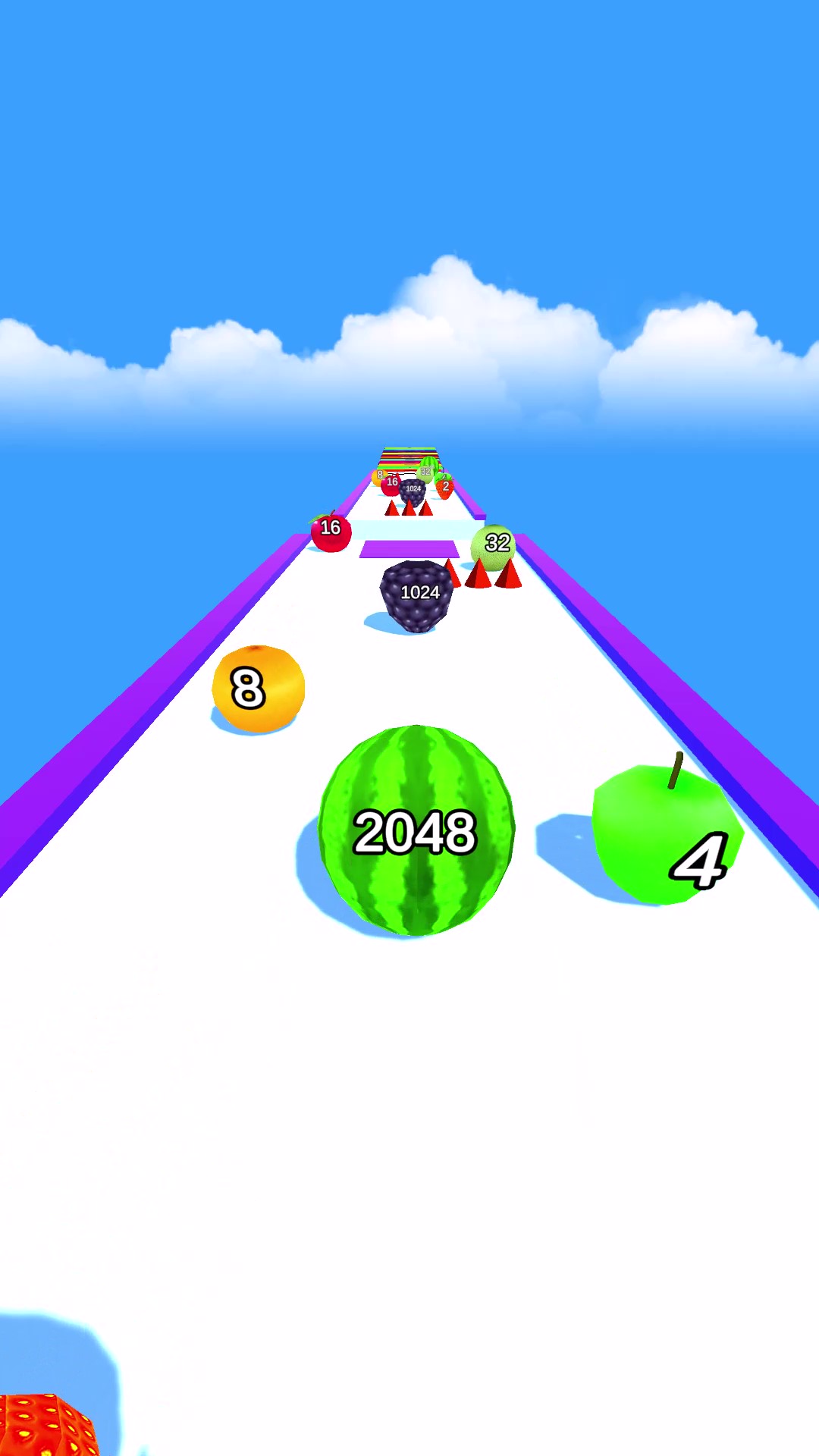 Merge fruits: 3d watermelon 2048 screenshot 6