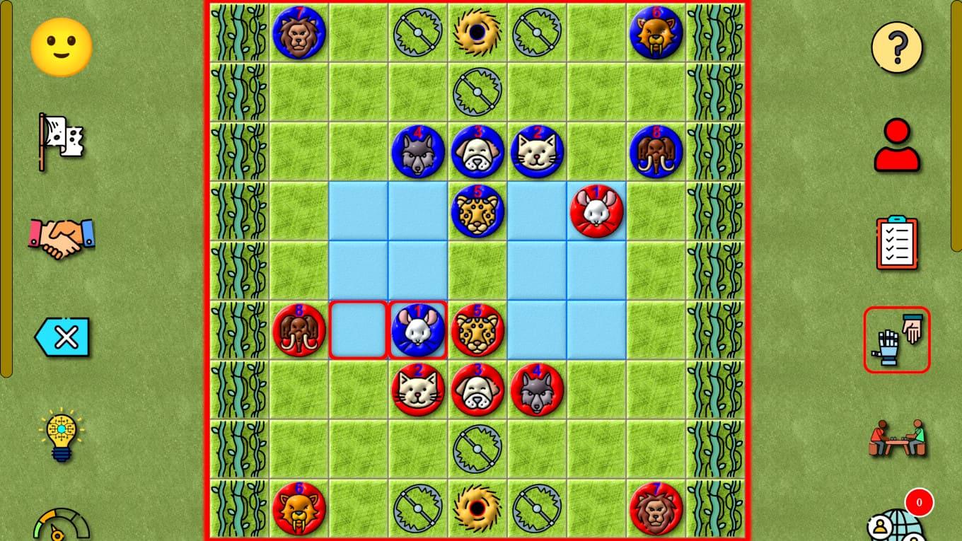 Chess - Jungle screenshot