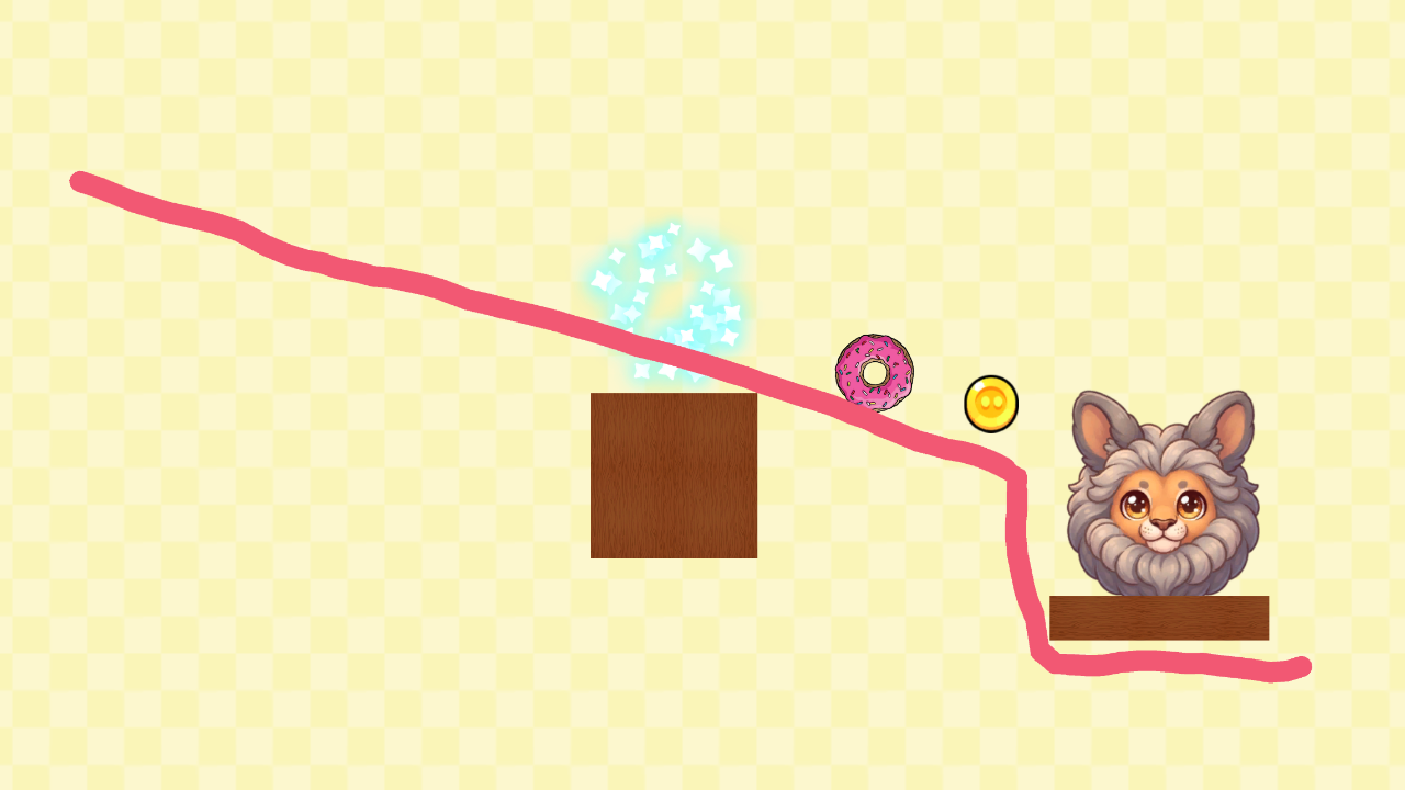 Feed the Pet: Draw a Line — screenshot 2