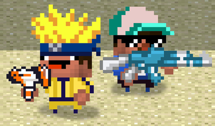 Mine Pixel Shooter