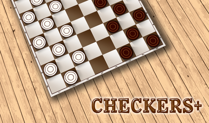 Checkers+ game cover