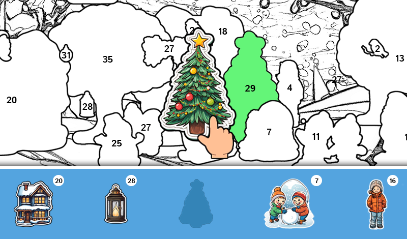 Sticker Book Puzzle: Color By Number game cover