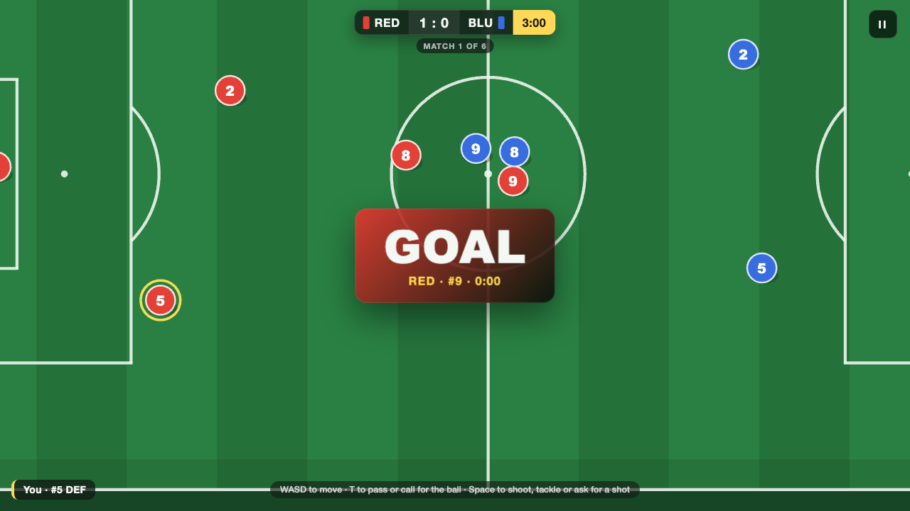 Nodify Football screenshot