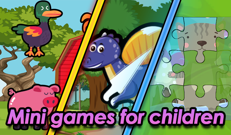 Mini games for children game cover