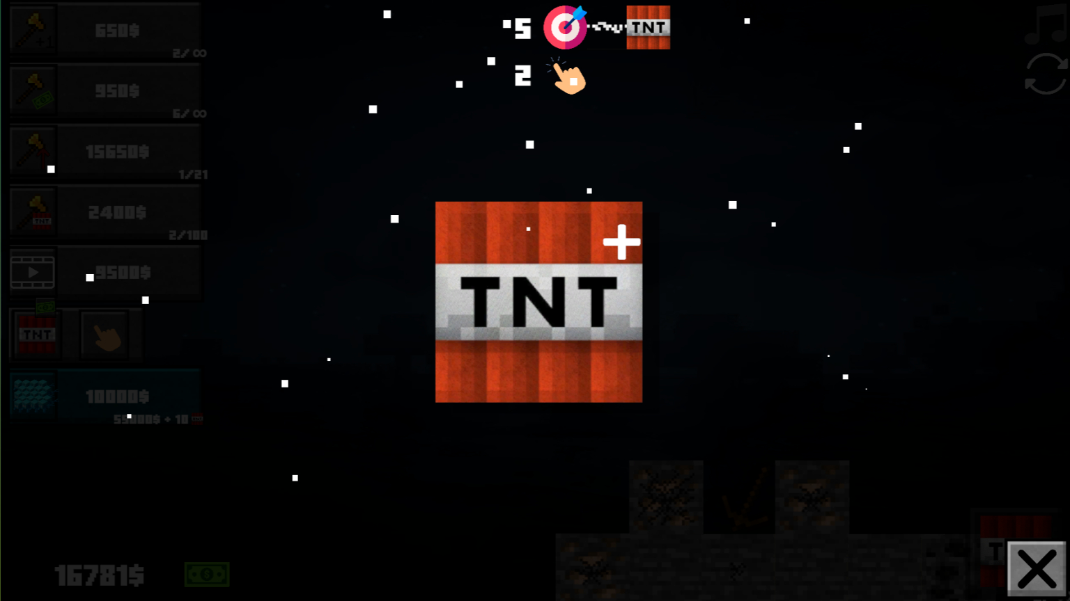 Destroy the skyblock - Mine MOD! screenshot