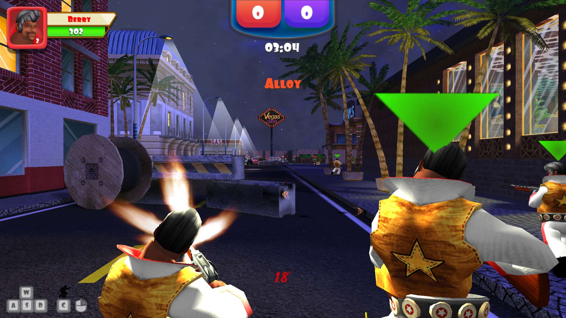 Vegas Clash 3D screenshot