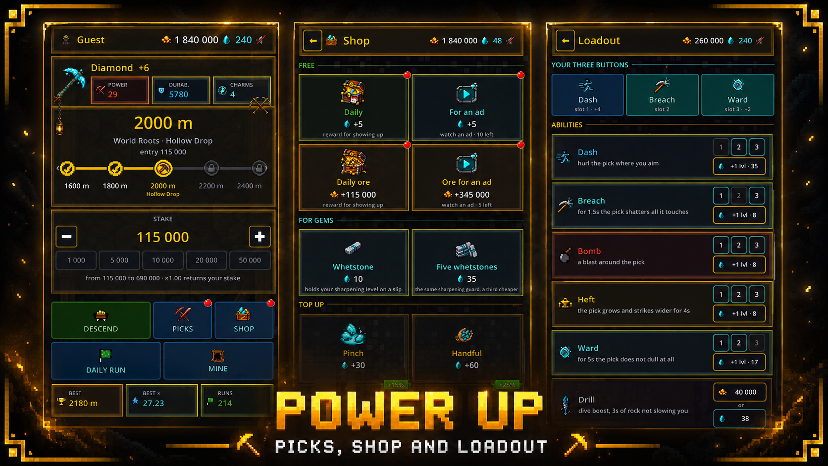 Greedy Pickaxe: Dig Deeper — screenshot 3
