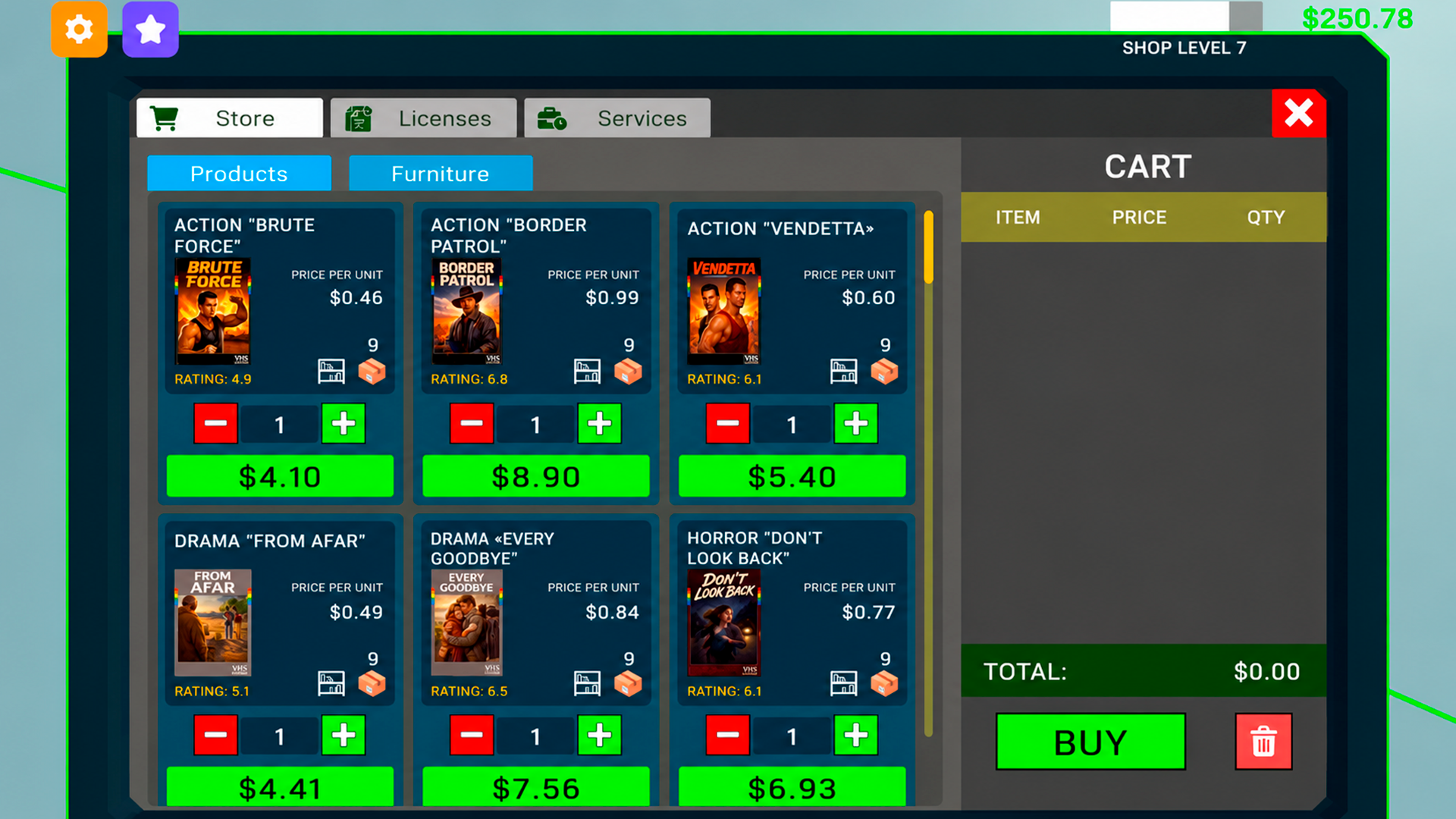 Video Store Simulator — screenshot 3