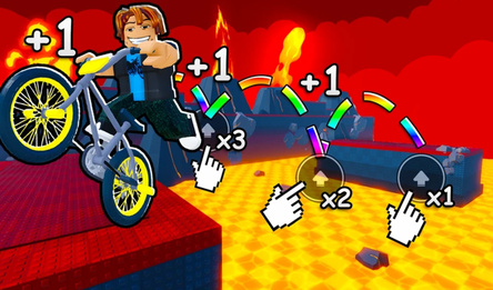 +1 Double Jump Bike Escape