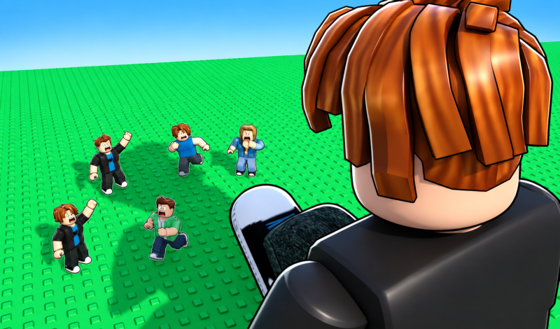 Obby: Click and Grow game cover