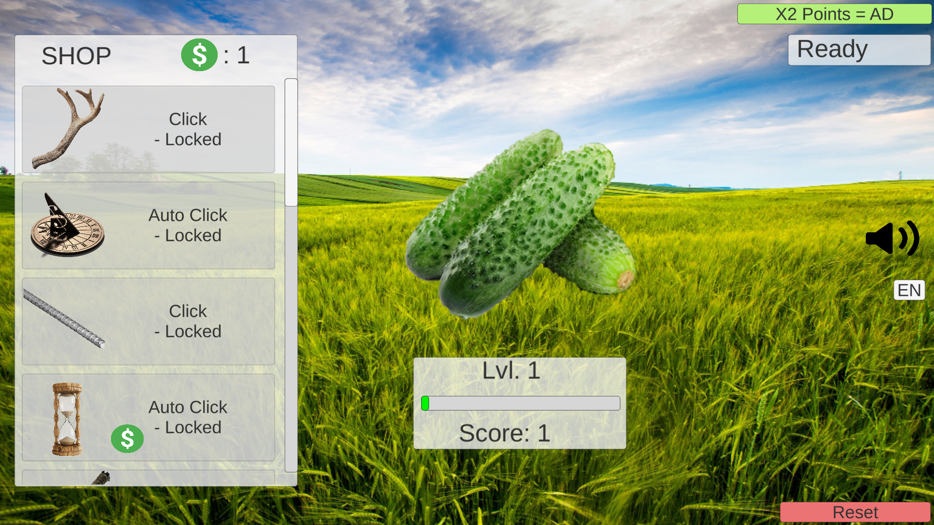 Vegetable Clicker — screenshot 1