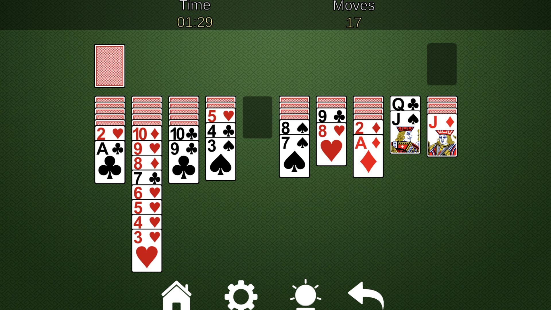 Spider: Solitaire 1, 2 or 4 suits for free screenshot