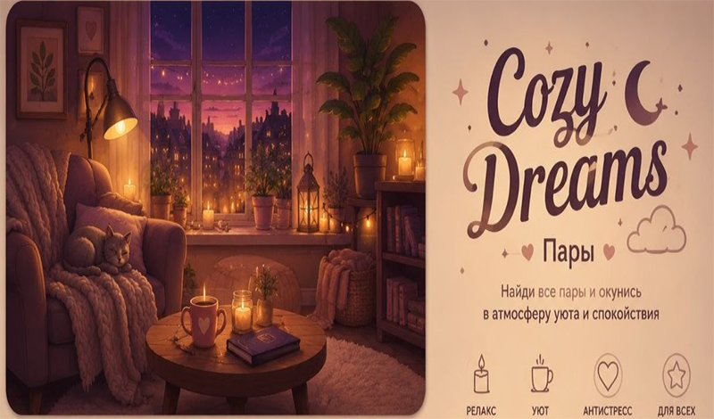 Cozy Dreams - Пары game cover