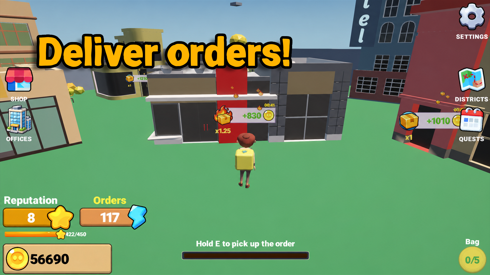 Courier: Run and Deliver — screenshot 1