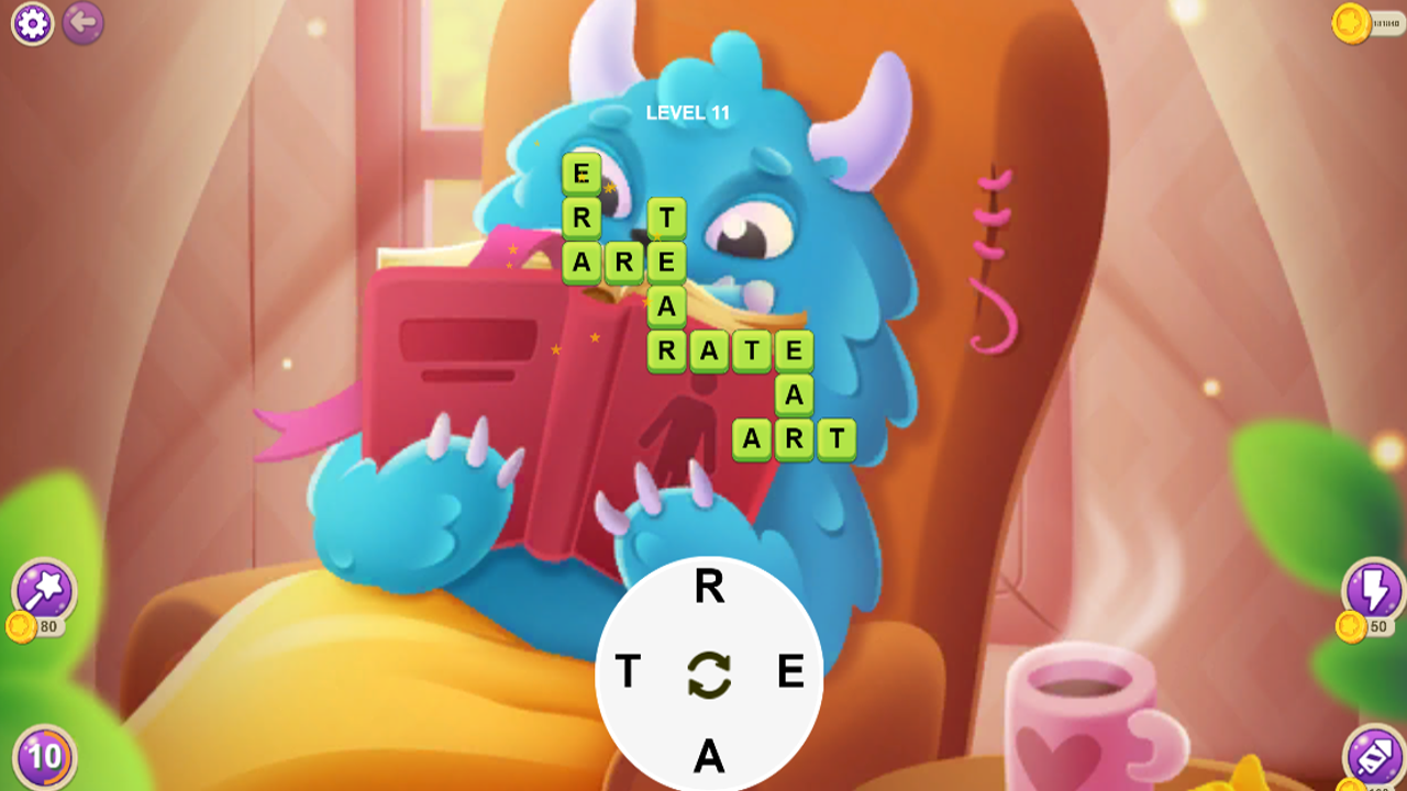 Word cross screenshot