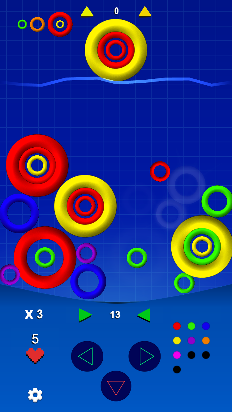 Match Rings Connect Colors Avoid Shock screenshot 8