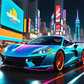 Racing in the city on sports cars 2024