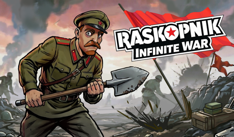 RASKOPNIK: Infinite War game cover