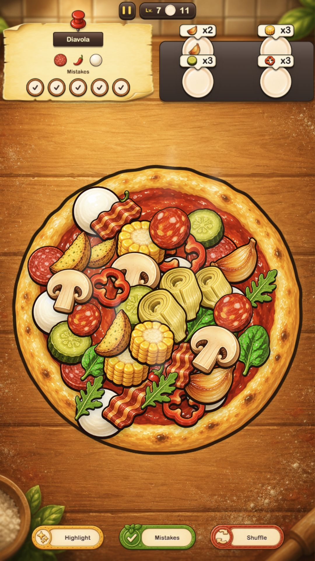 Fix Pizza: Food Sorting screenshot 13