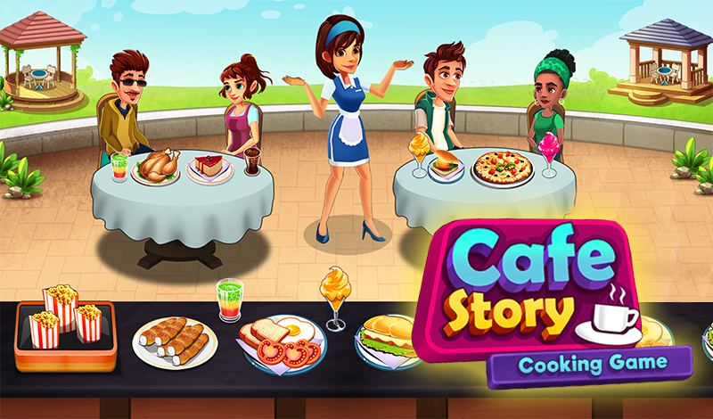 Cafe Story Cooking Game game cover