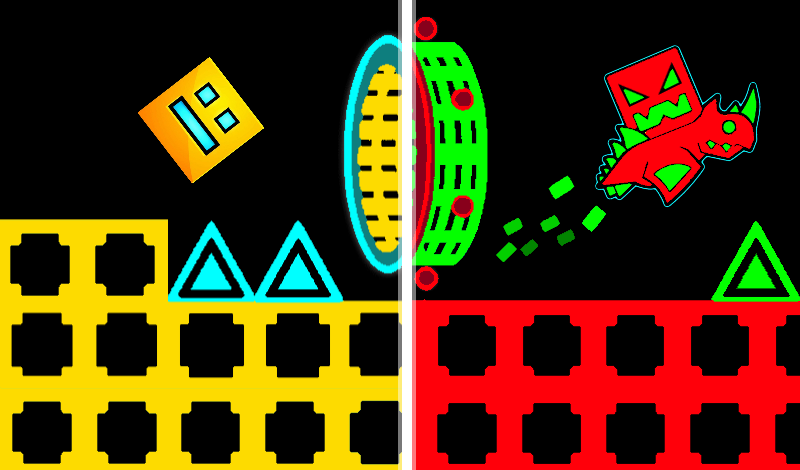 Geometry Dash: Transformation! game cover